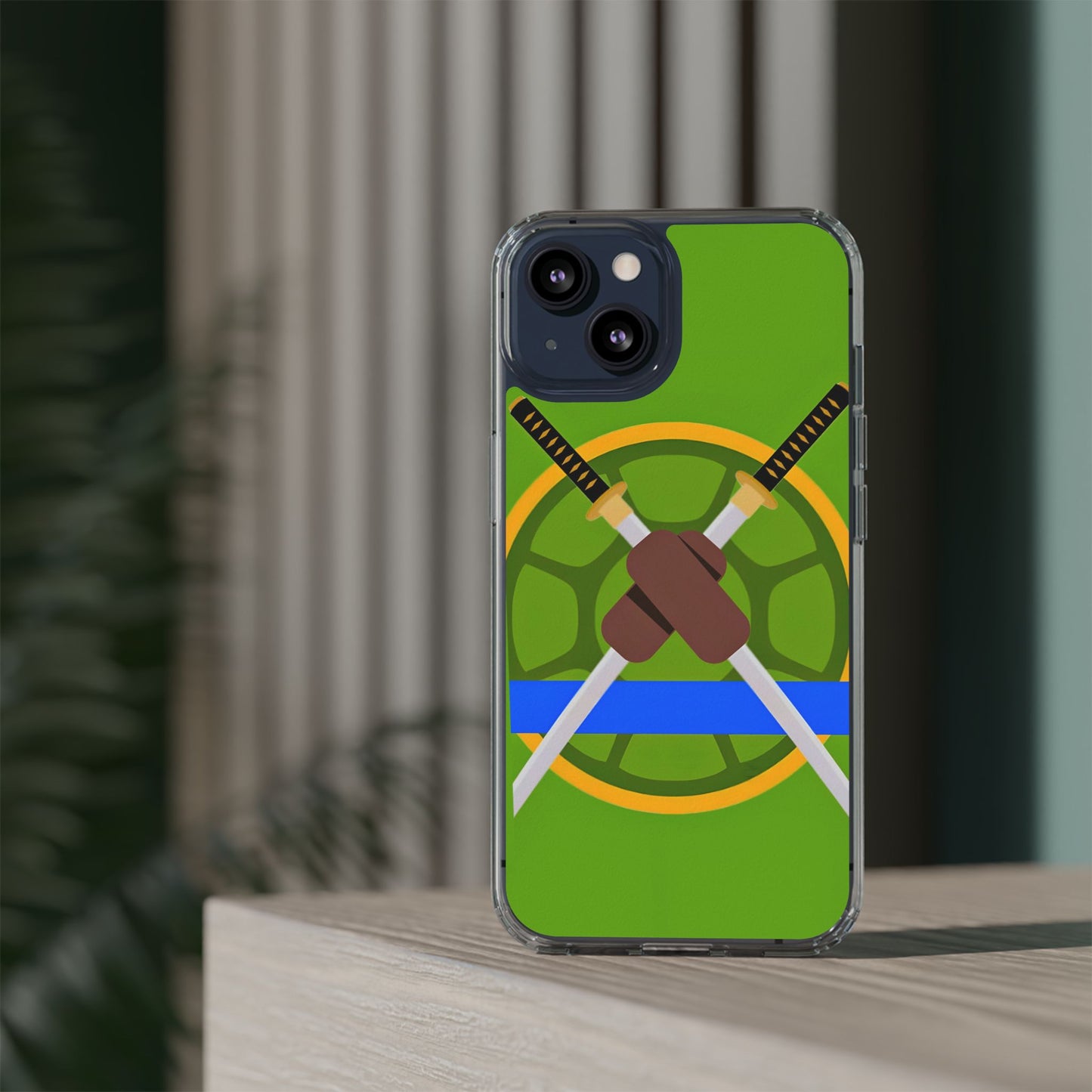 ๐๐ข Hero Turtle Leader Clear Case || For style and heroism!๐ฆธ