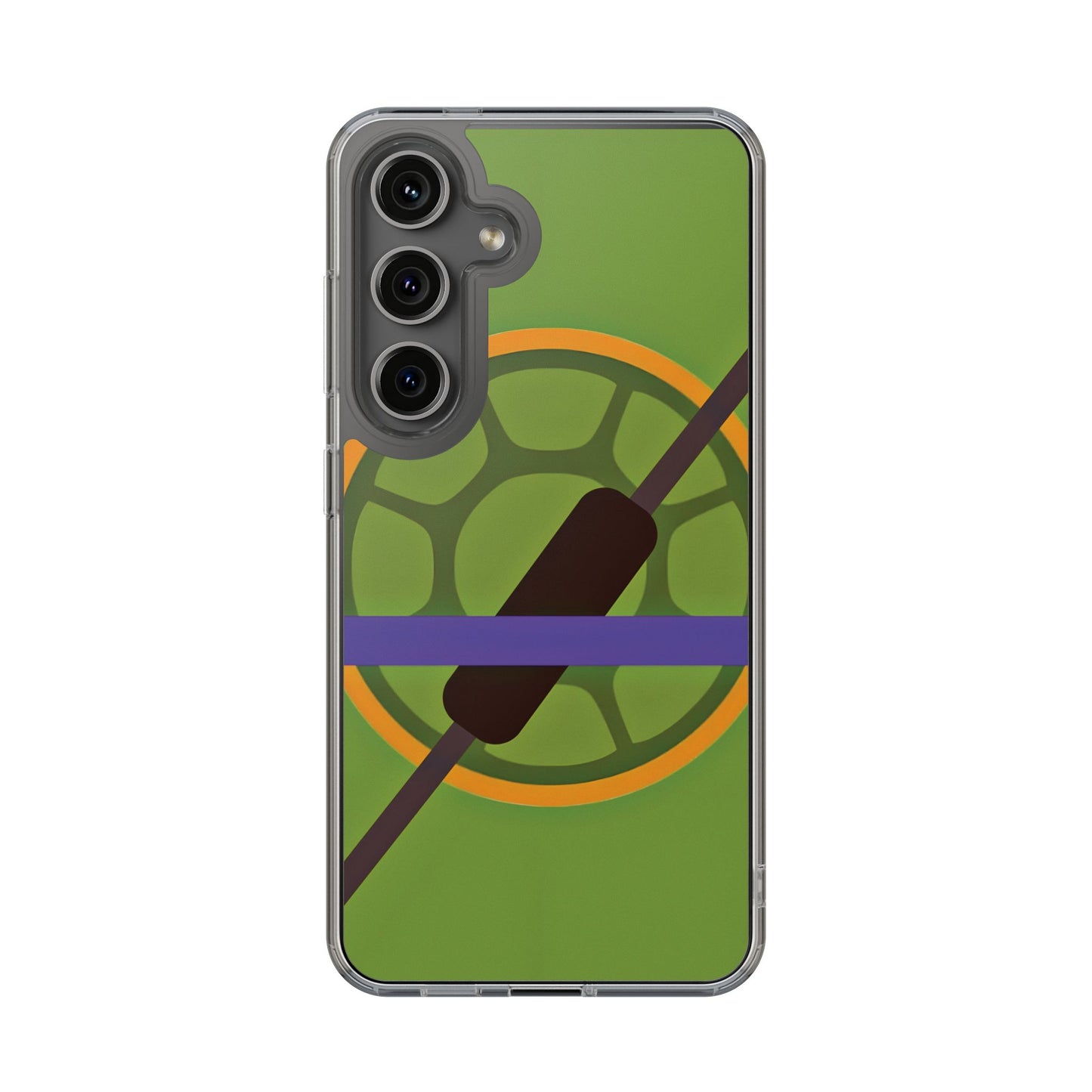 🐢Purple Turtle-Hero clear case || For style and heroism 🦸