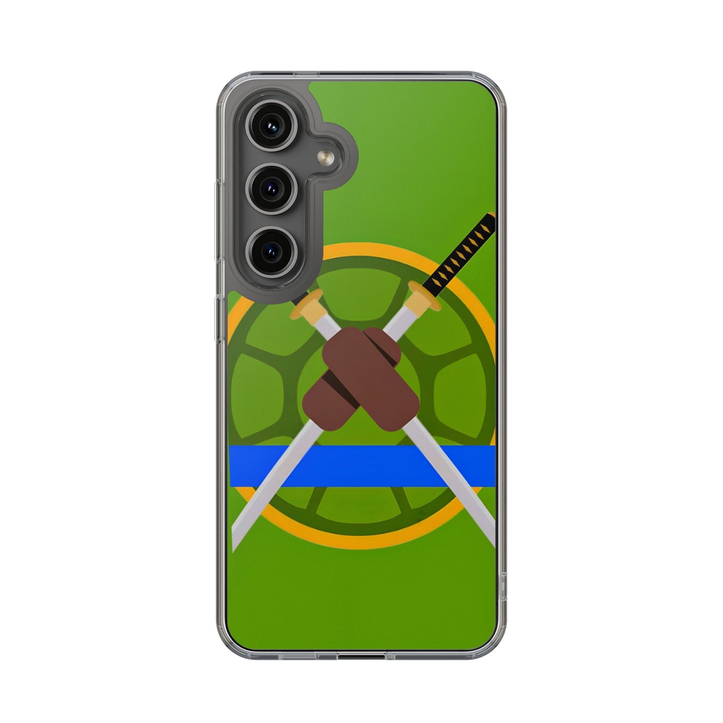 ๐๐ข Hero Turtle Leader Clear Case || For style and heroism!๐ฆธ
