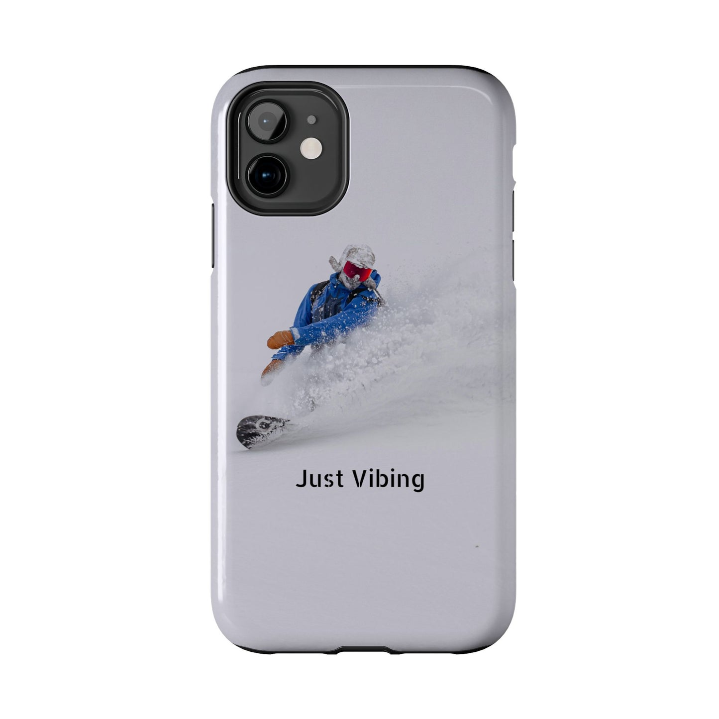Just Vibing Tough Phone Case โ Made for the Slopes ๐๏ธ