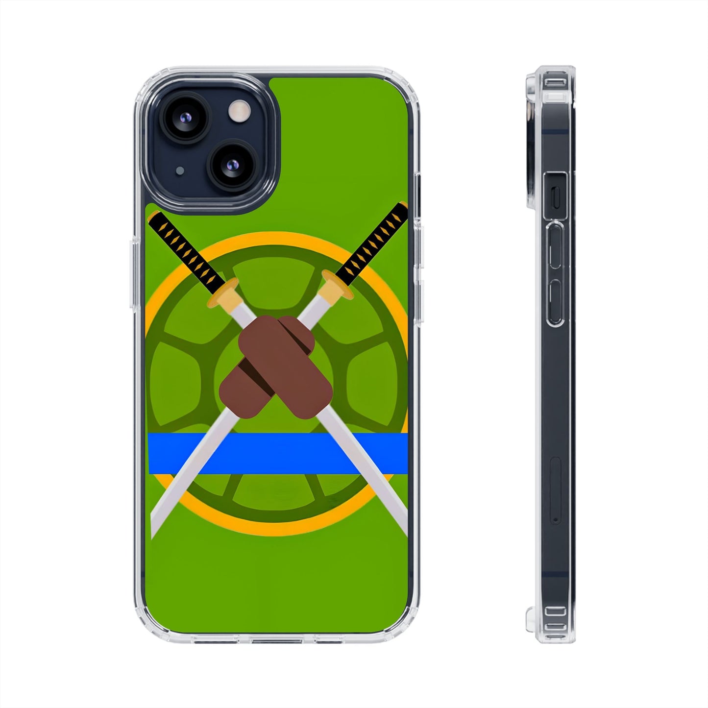 ๐๐ข Hero Turtle Leader Clear Case || For style and heroism!๐ฆธ