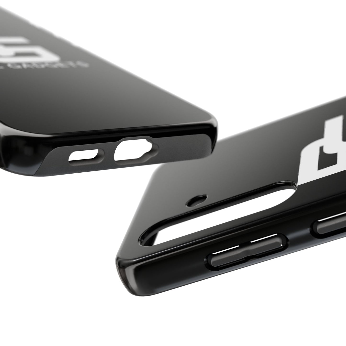 Sleek Black Tough Phone Case β Clean. Simple. Protective. π±