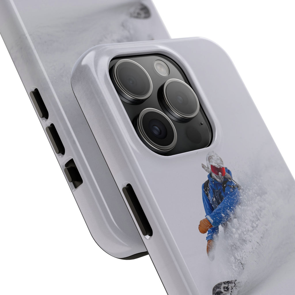Just Vibing Tough Phone Case – Made for the Slopes 🏔️