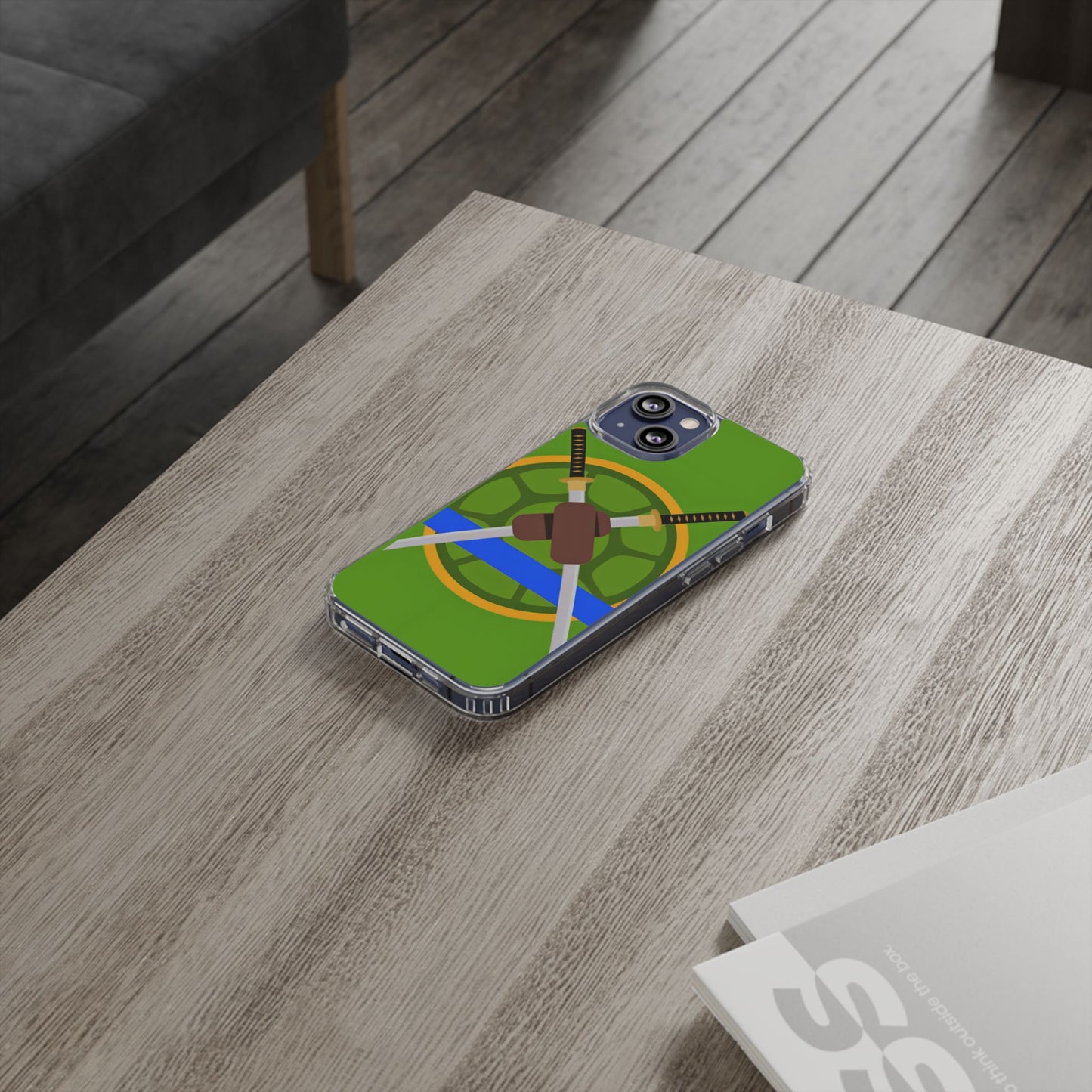 💙🐢 Hero Turtle Leader Clear Case || For style and heroism!🦸