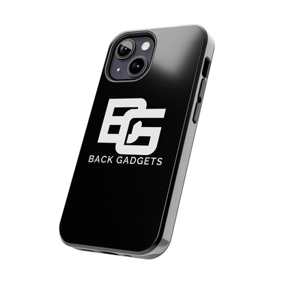Sleek Black Tough Phone Case – Clean. Simple. Protective. 📱