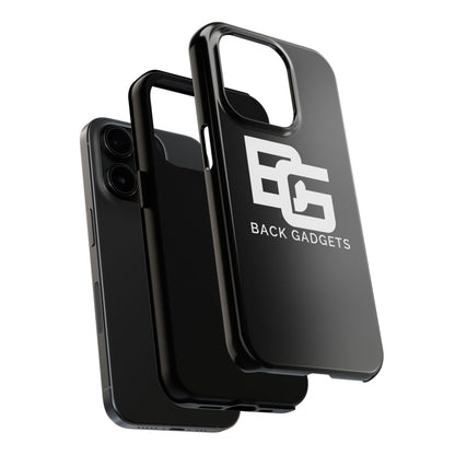 Sleek Black Tough Phone Case – Clean. Simple. Protective. 📱