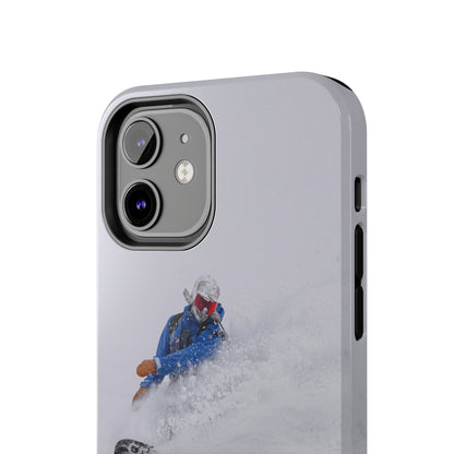 Just Vibing Tough Phone Case – Made for the Slopes 🏔️