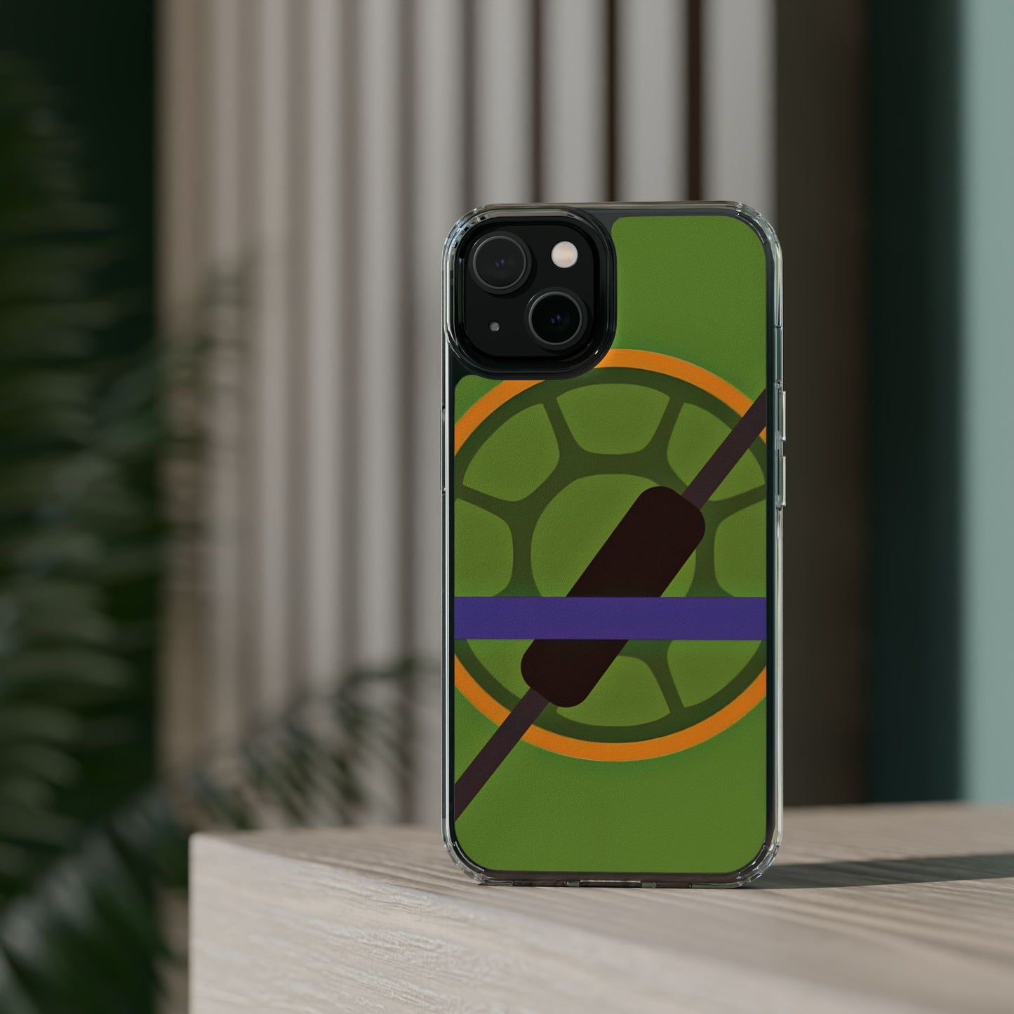 🐢Purple Turtle Hero 🟣clear case || For style and heroism!🦸