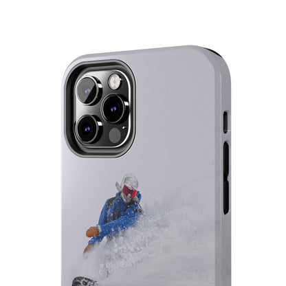 Just Vibing Tough Phone Case – Made for the Slopes 🏔️
