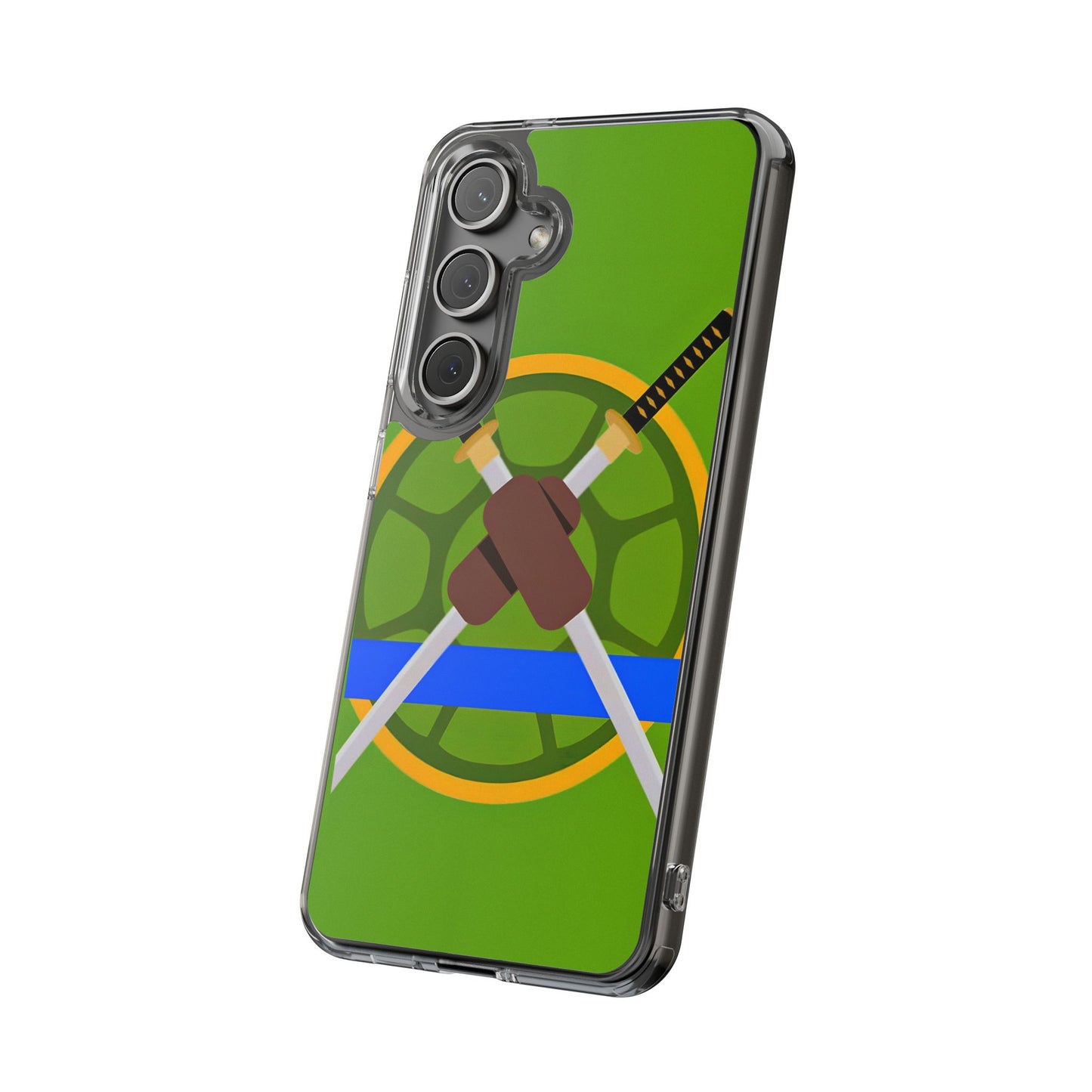 🐢 Blue Turtle Leader clear case || For style and heroism!🦸