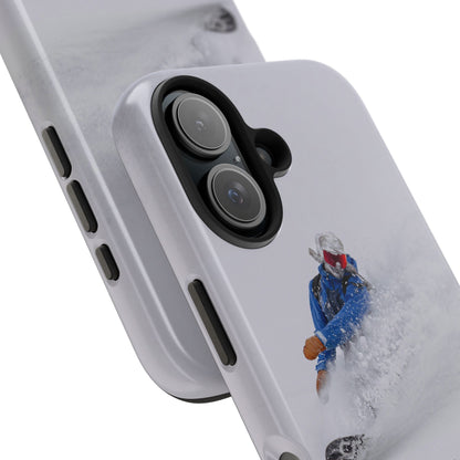 Just Vibing Tough Phone Case – Made for the Slopes 🏔️