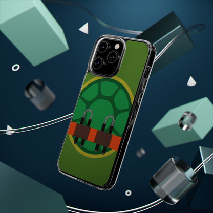 🐢Orange Turtle Hero 🟠clear case || For style and heroism!🦸
