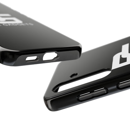 Sleek Black Tough Phone Case – Clean. Simple. Protective. 📱