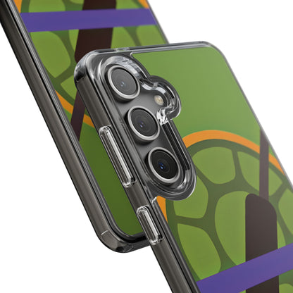 🐢Purple Turtle Hero 🟣clear case || For style and heroism!🦸