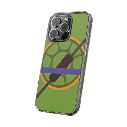 🐢Purple Turtle-Hero clear case || For style and heroism 🦸