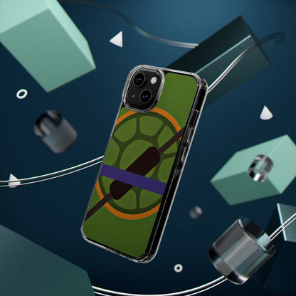 🐢Purple Turtle Hero 🟣clear case || For style and heroism!🦸