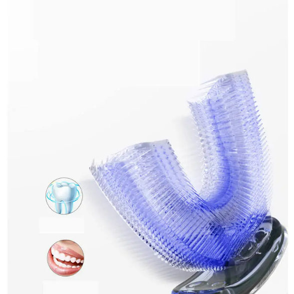 U-Shaped Ultrasonic Electric Toothbrush — 360° Clean