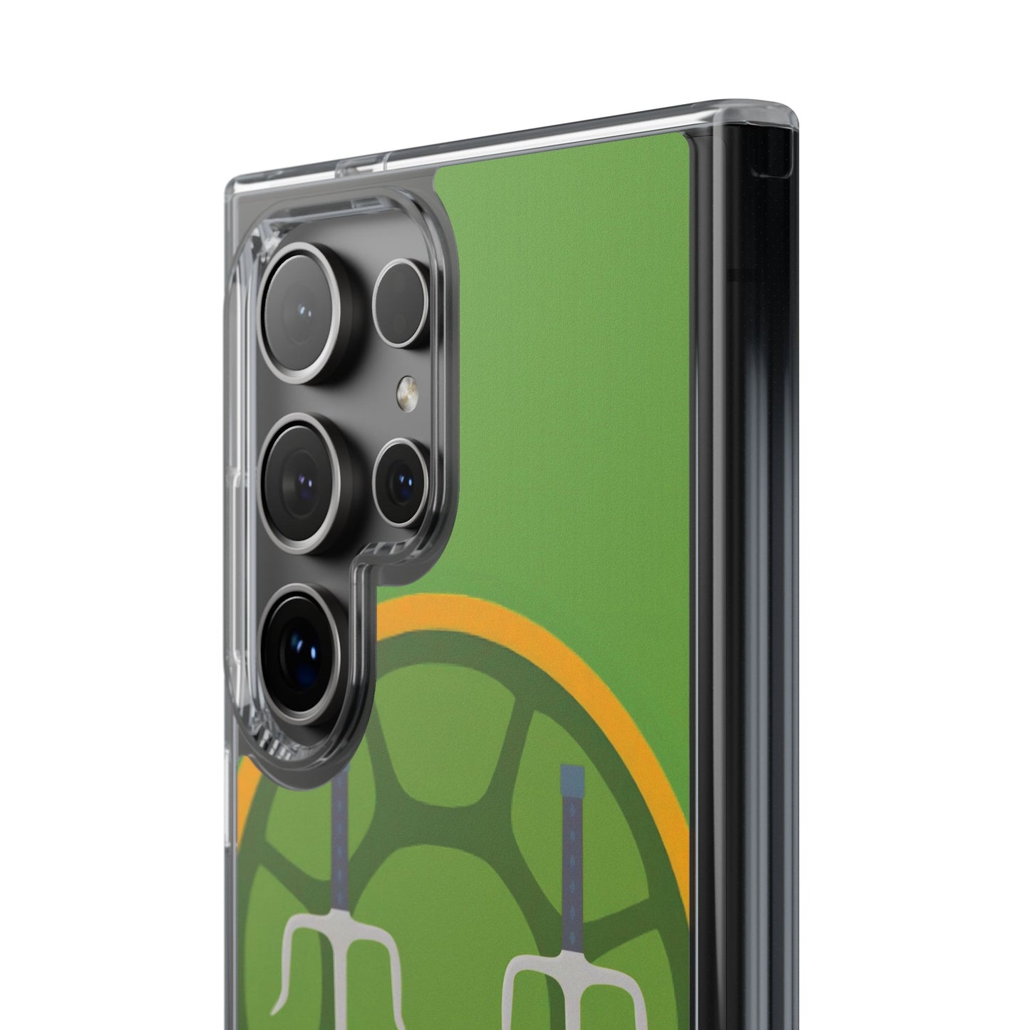 🐢Red Turtle Hero🔴 Clear Case || For style and heroism!🦸