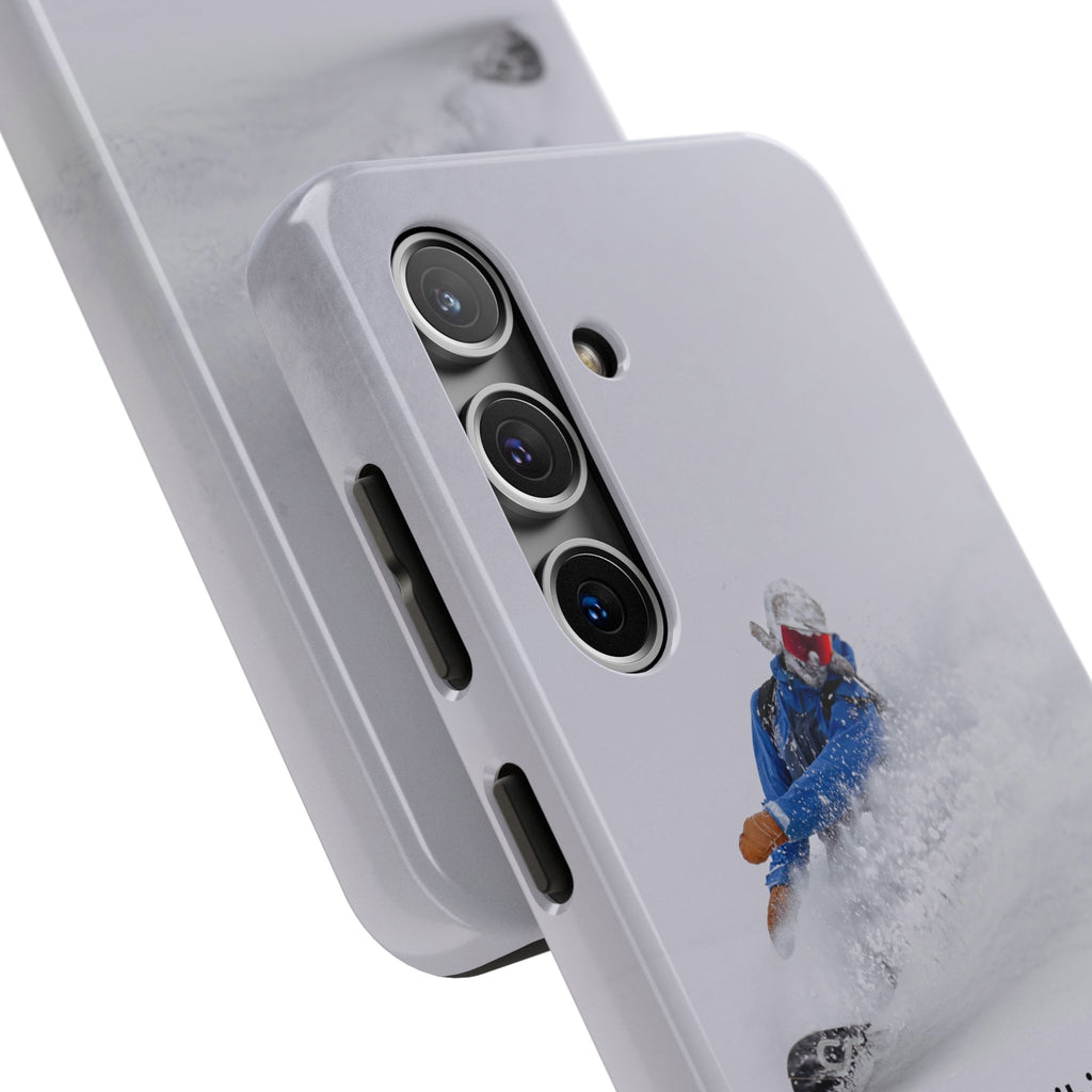 Just Vibing Tough Phone Case – Made for the Slopes 🏔️