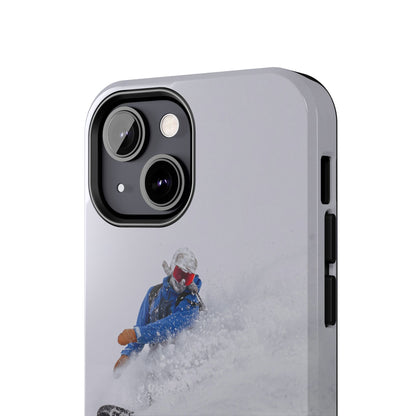 Just Vibing Tough Phone Case – Made for the Slopes 🏔️
