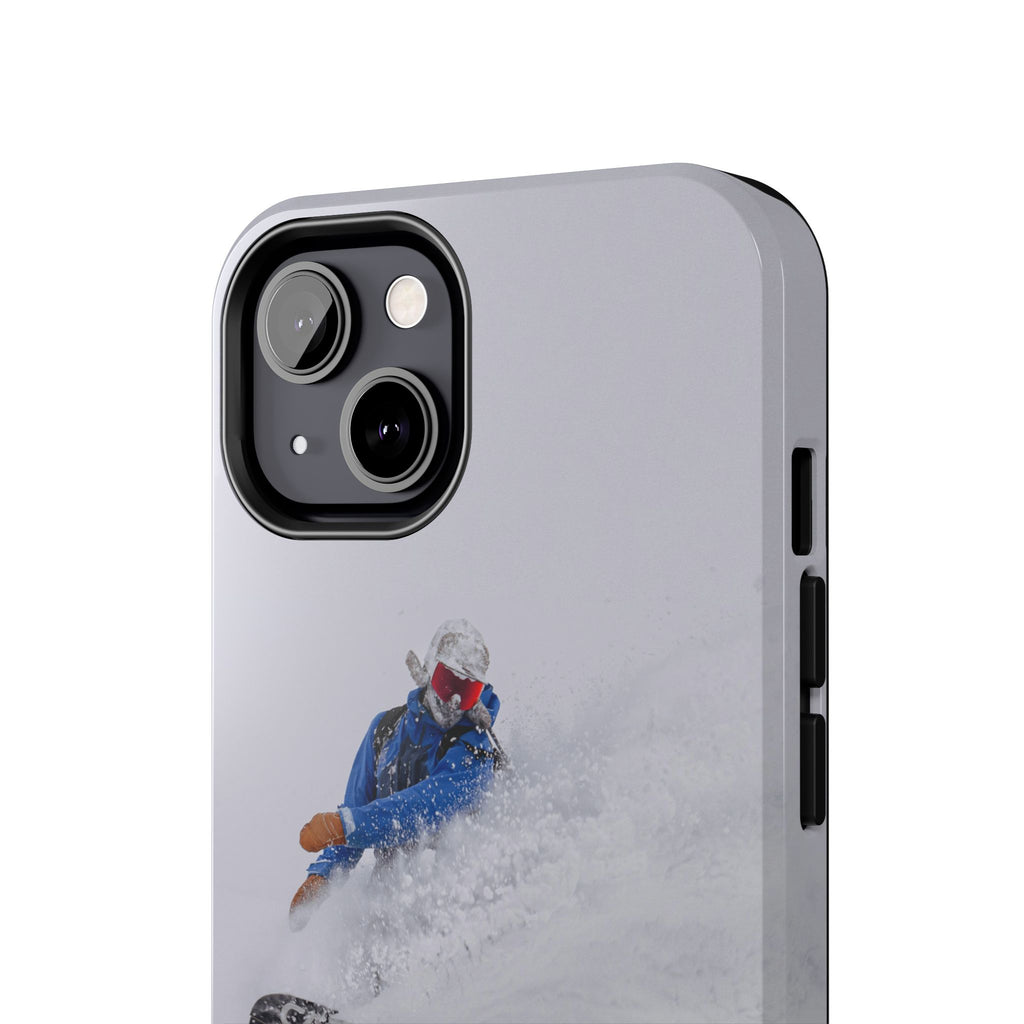Just Vibing Tough Phone Case – Made for the Slopes 🏔️