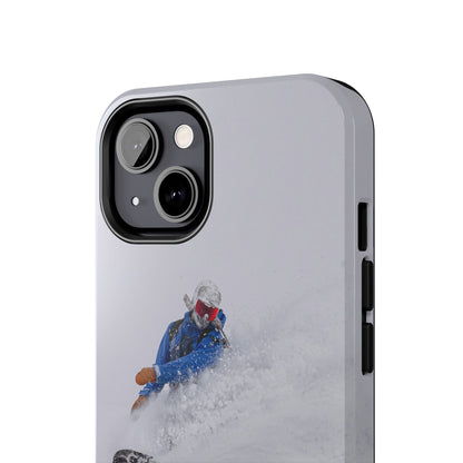 Just Vibing Tough Phone Case – Made for the Slopes 🏔️