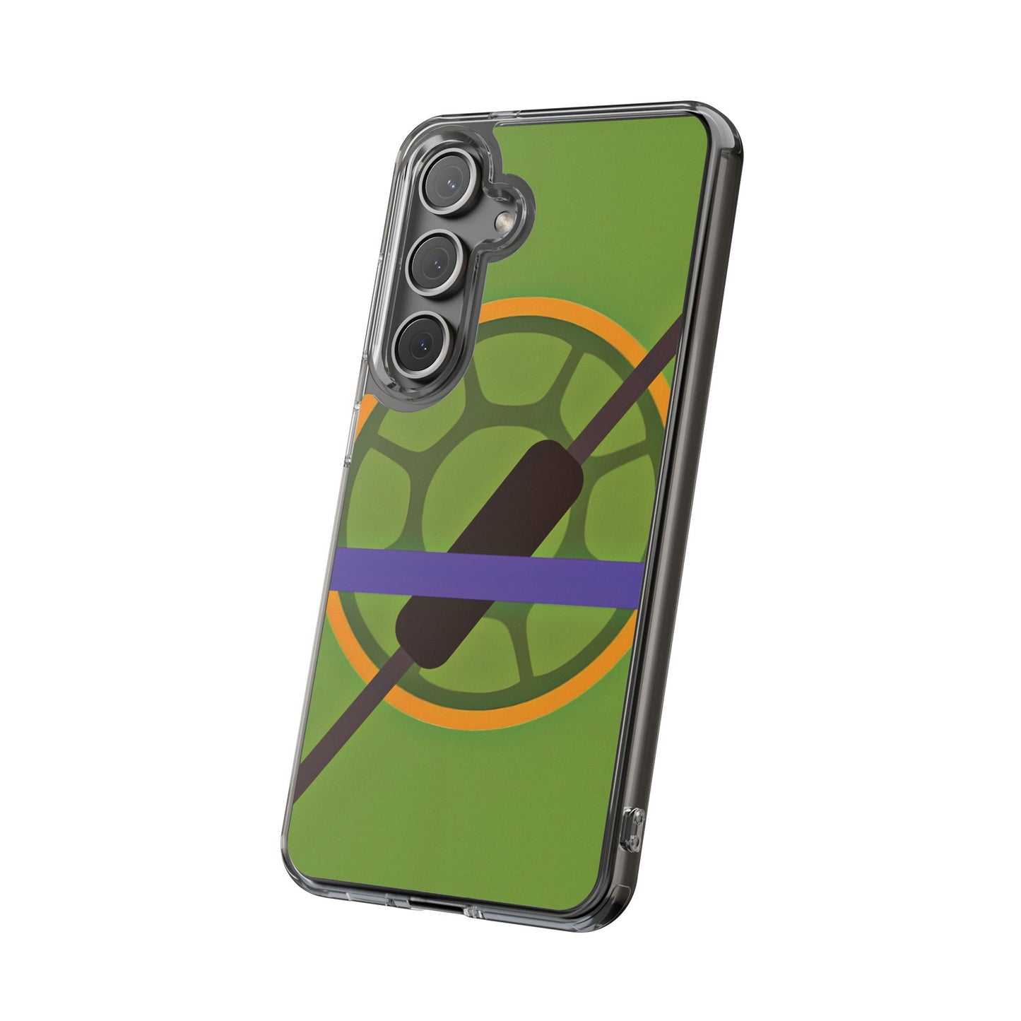 🐢Purple Turtle-Hero clear case || For style and heroism 🦸