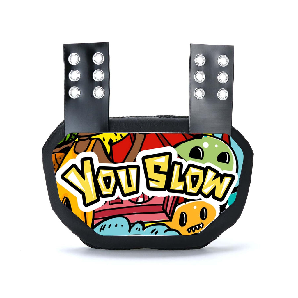 Youth Football Back Plate — Rear Impact Protector