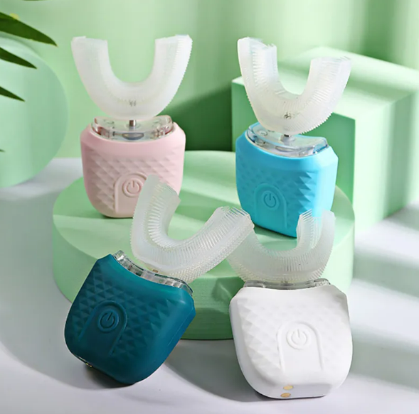 U-Shaped Ultrasonic Electric Toothbrush — 360° Clean