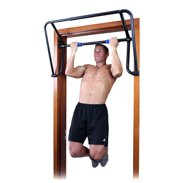 Chin ups with the EZ-UP INVERSION AND CHIN-UP RACK