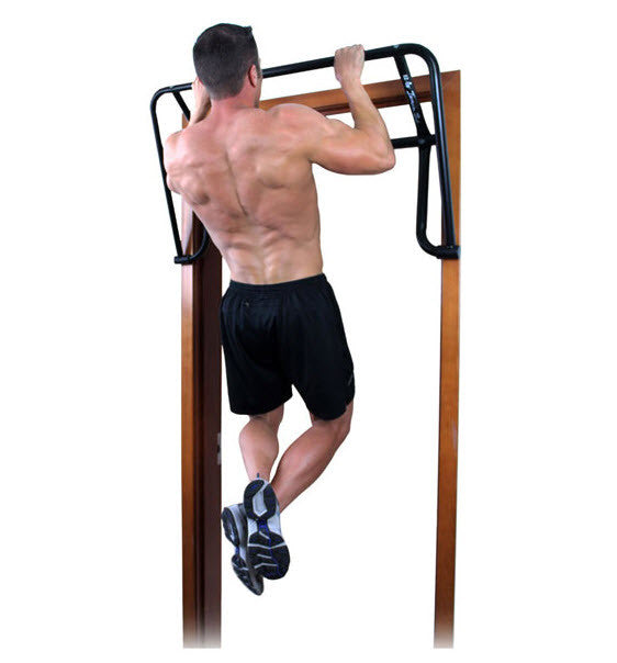 Pull ups with the EZ-UP INVERSION AND CHIN-UP RACK